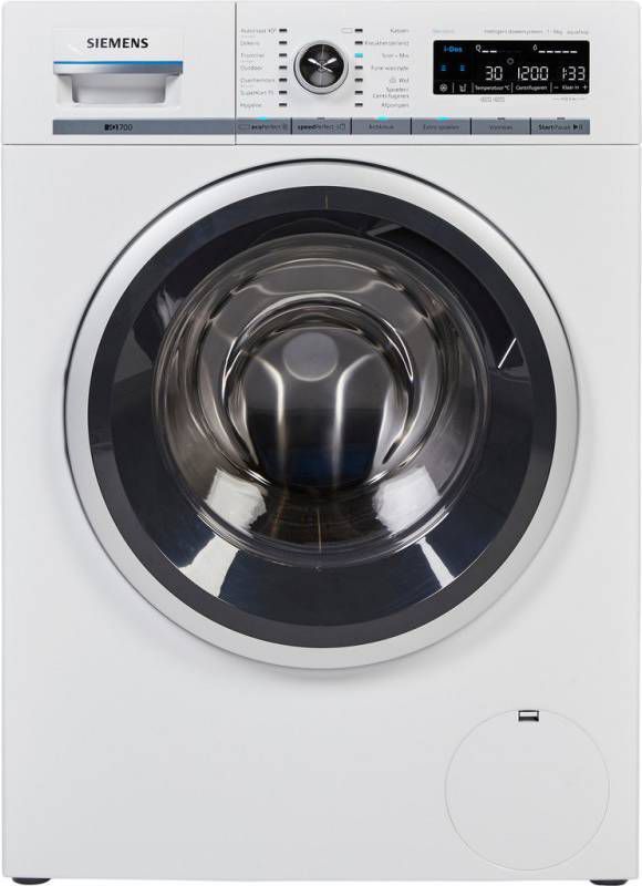 dorst beweeglijkheid Fractie Siemens iQ700 WM16W672NL wasmachines Wit - Wasmachinewebshop.nl